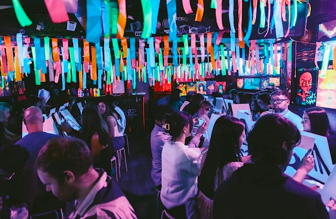 Neon Painting with Alternative Dublin