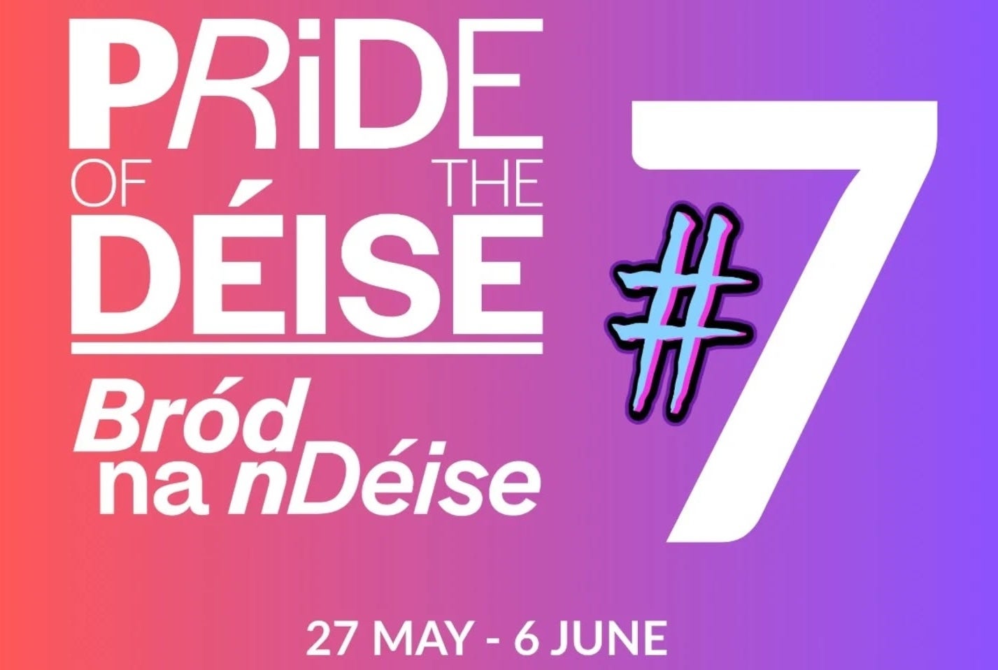 Poster for Pride of the Deise 2026 Waterford