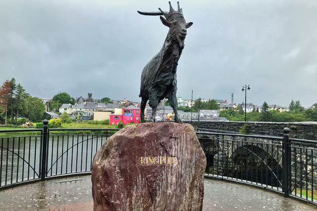 Statue of King Puck Killorglin
