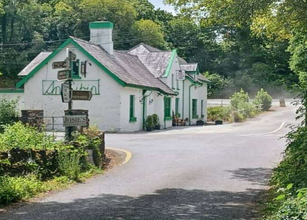 Side view of property