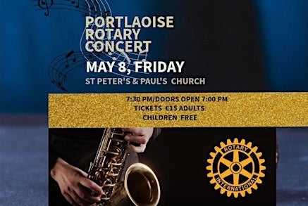 Poster for Portlaoise Rotary Gala Concert 2026