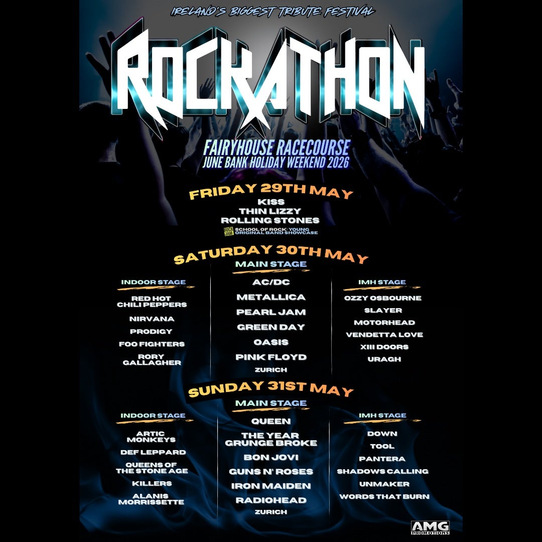 Rockathon Festival Lineup 2026