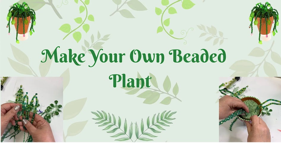 Make your own beaded plant