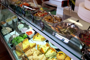 Image of food counter