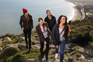 Group of people on tour