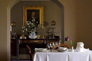 The Dining Room at the Gregans Castle Hotel