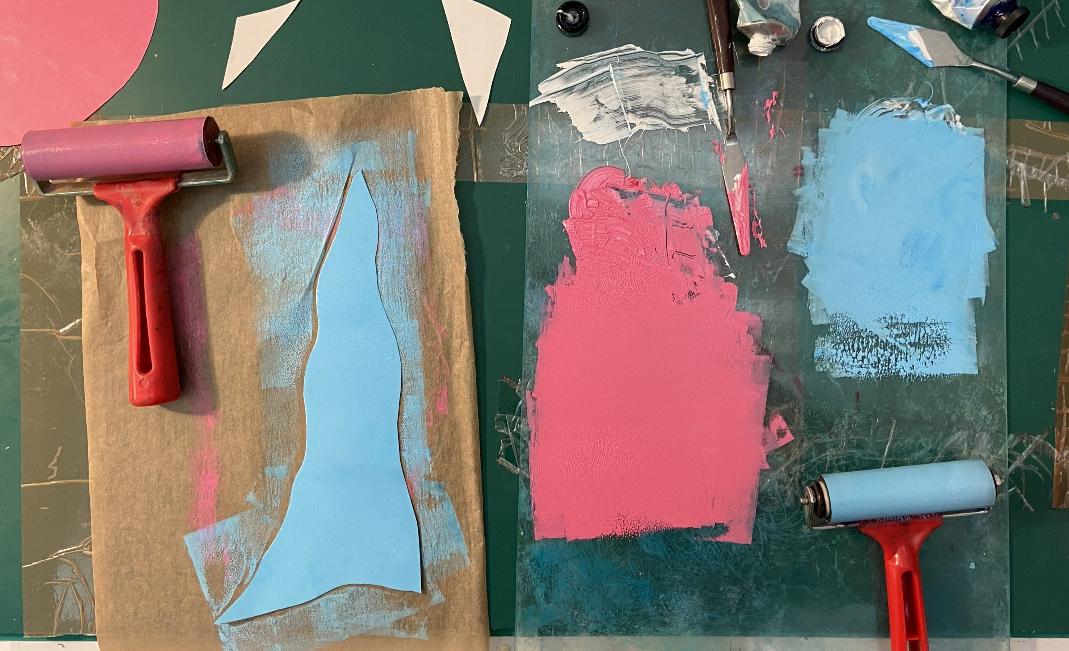 Image of Monoprinting Workshop with Susan LEen