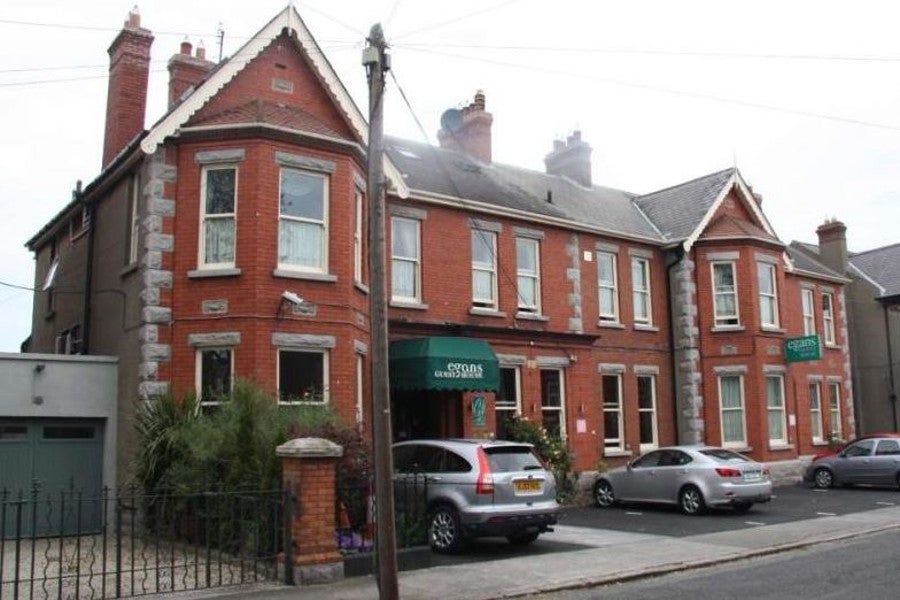 Exterior of guesthouse