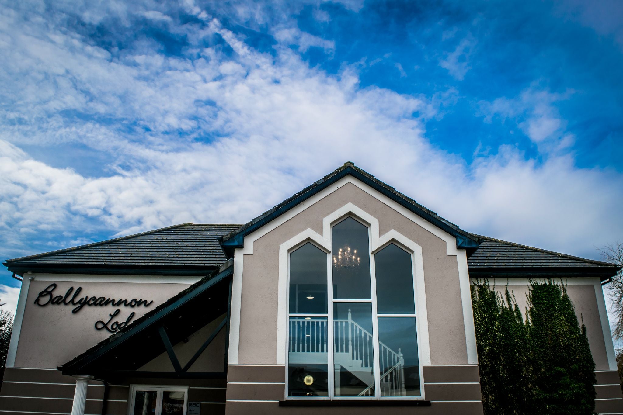 Front view of property