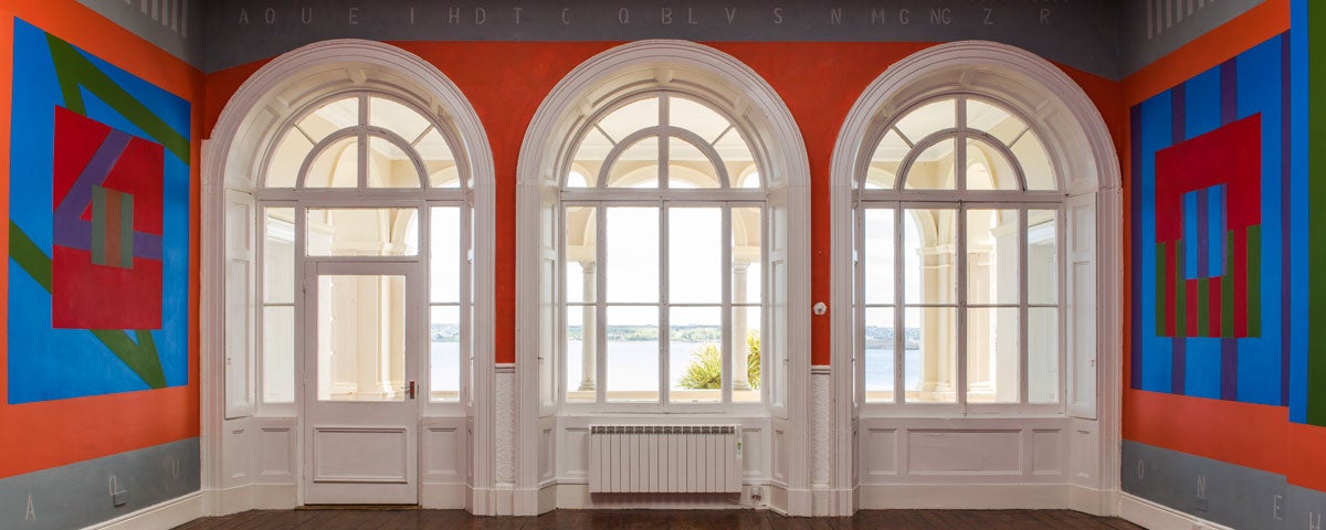 Installation space within the Sirius Arts Centre