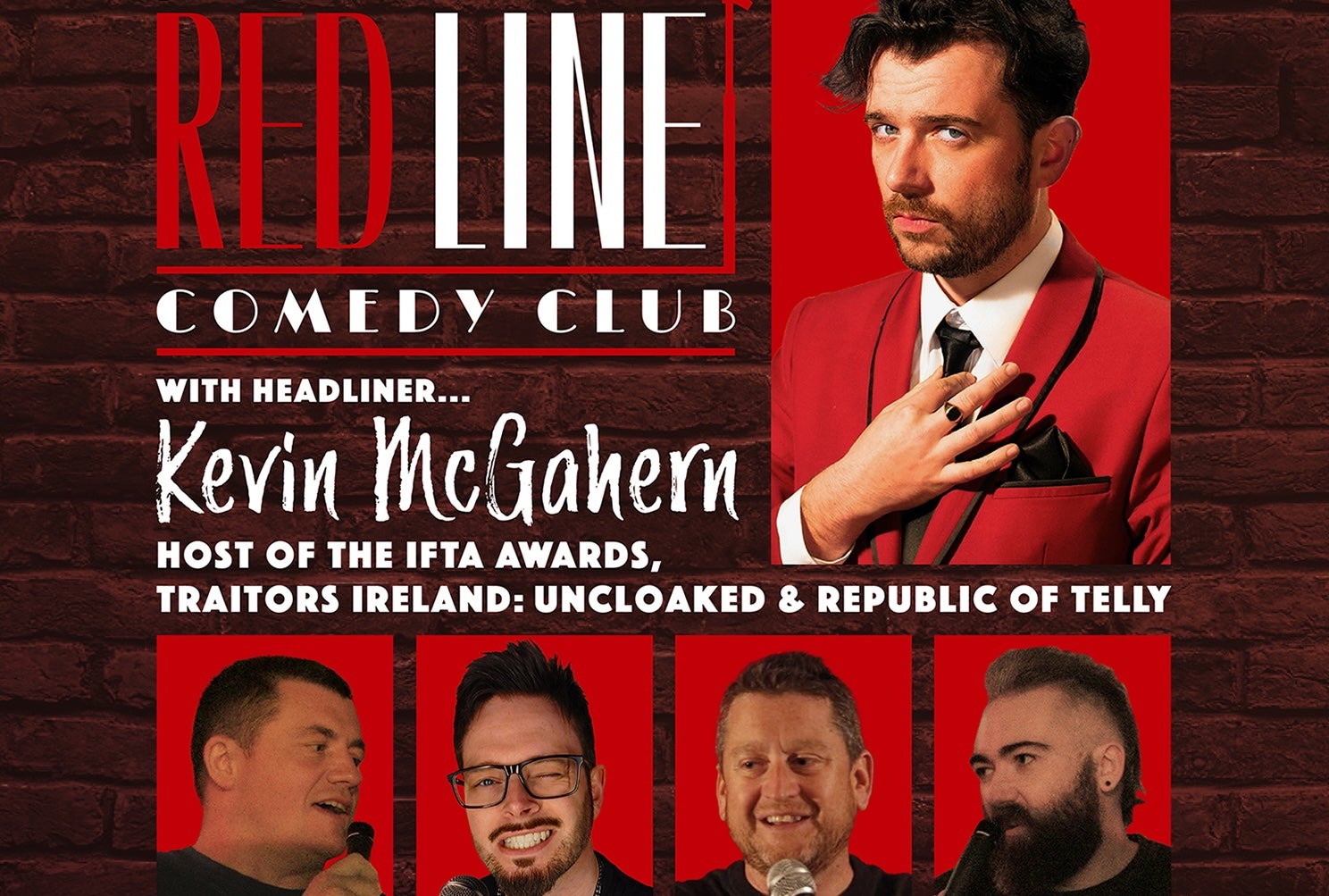 Red Line Comedy Club with Kevin McGahern