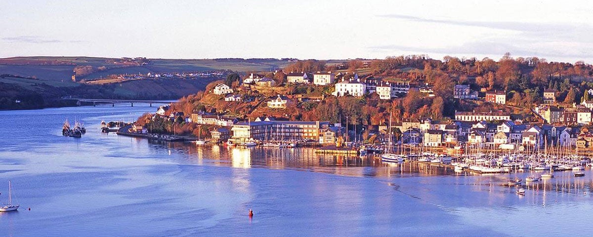 View of Kinsale Harbour.