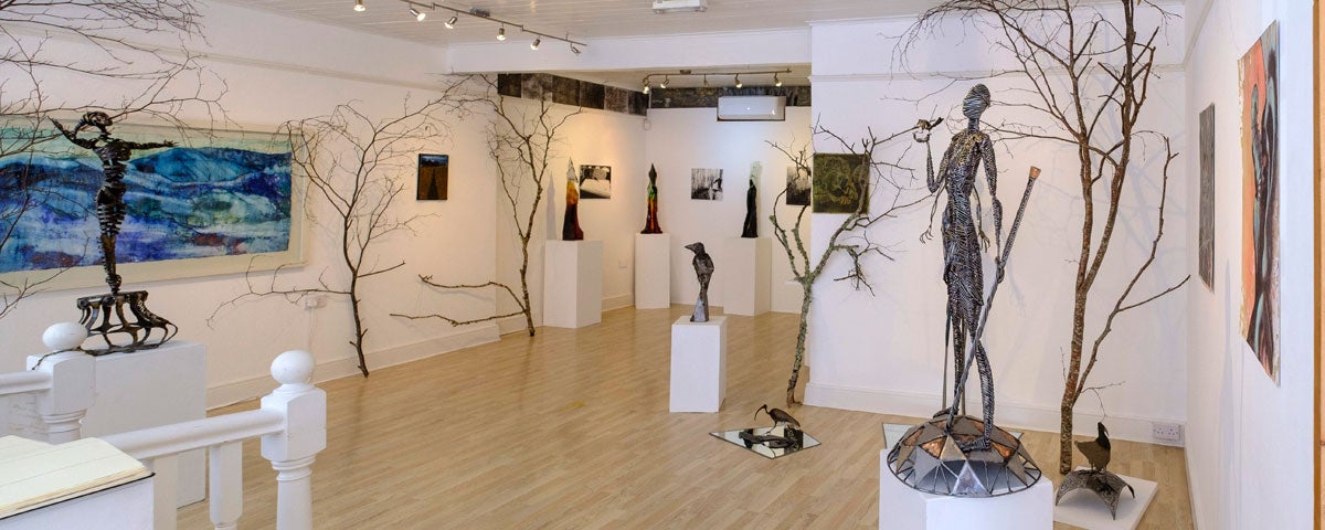 The Working Artist Studios gallery space