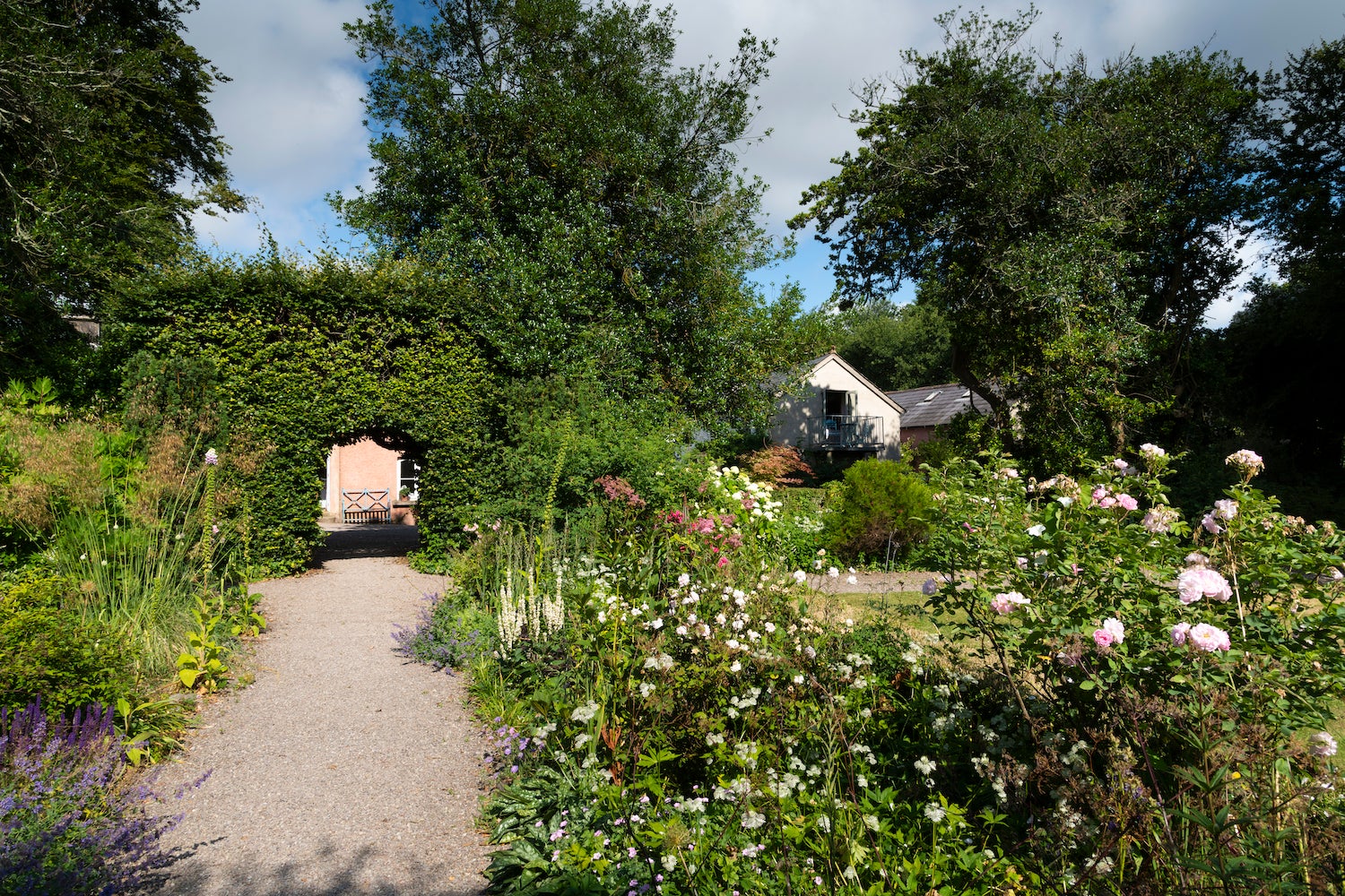 The gardens in Ballymaloe House in Co Cork