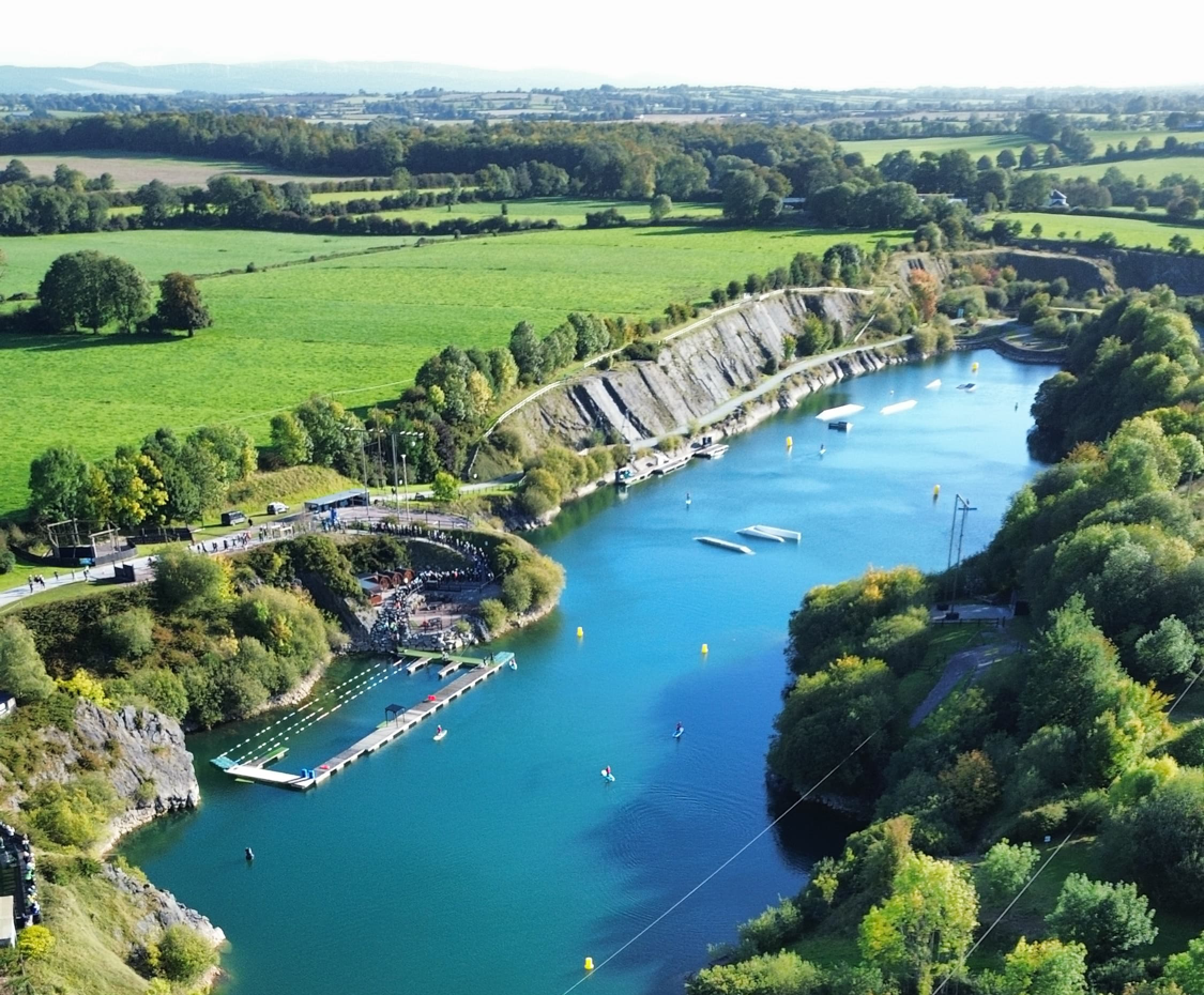 Ballyhass Sprint Swim location