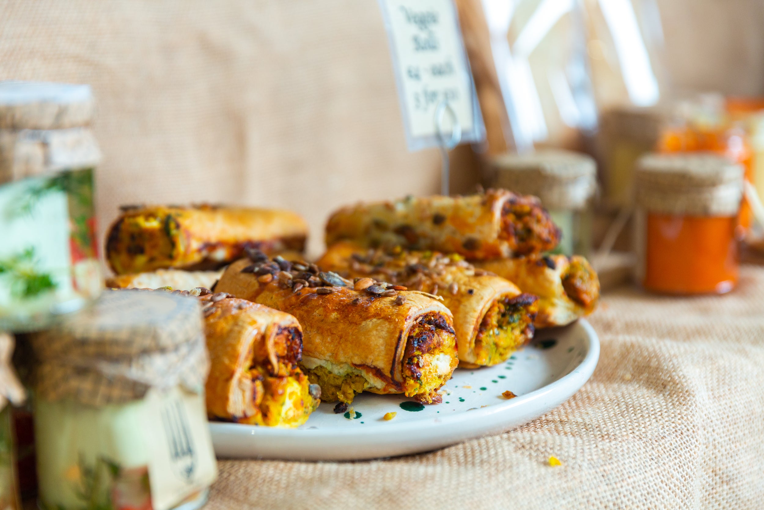 Sausage rolls from the Milk Market in Limerick city