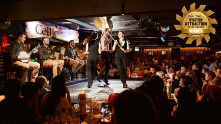 Dancers at Celtic Nights Dinner & Show