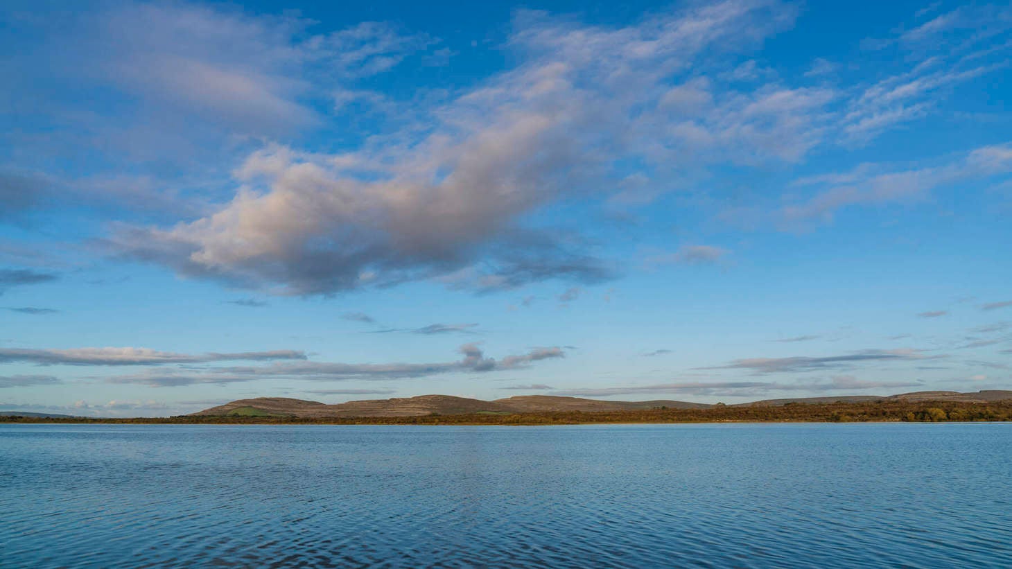 Morning light over Lough Bunny.