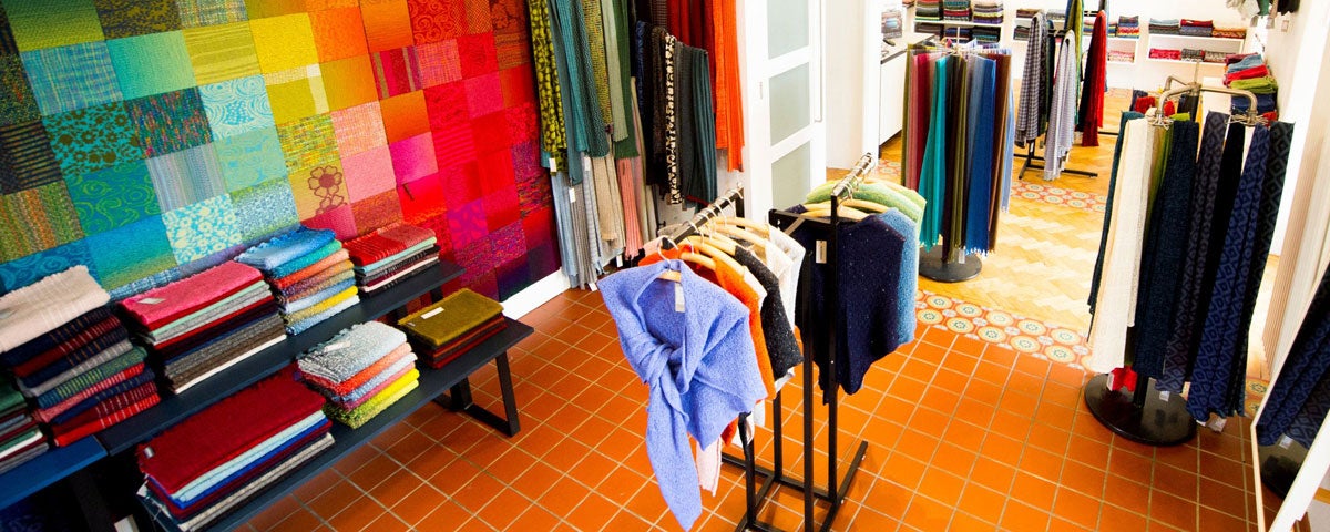 McKernan Woollen Mills shop interior