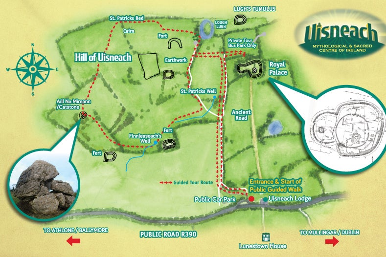 The Hill of Uisneach Activities Cafes Republic of Ireland