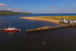 Scenic Lough Foyle Ferry
