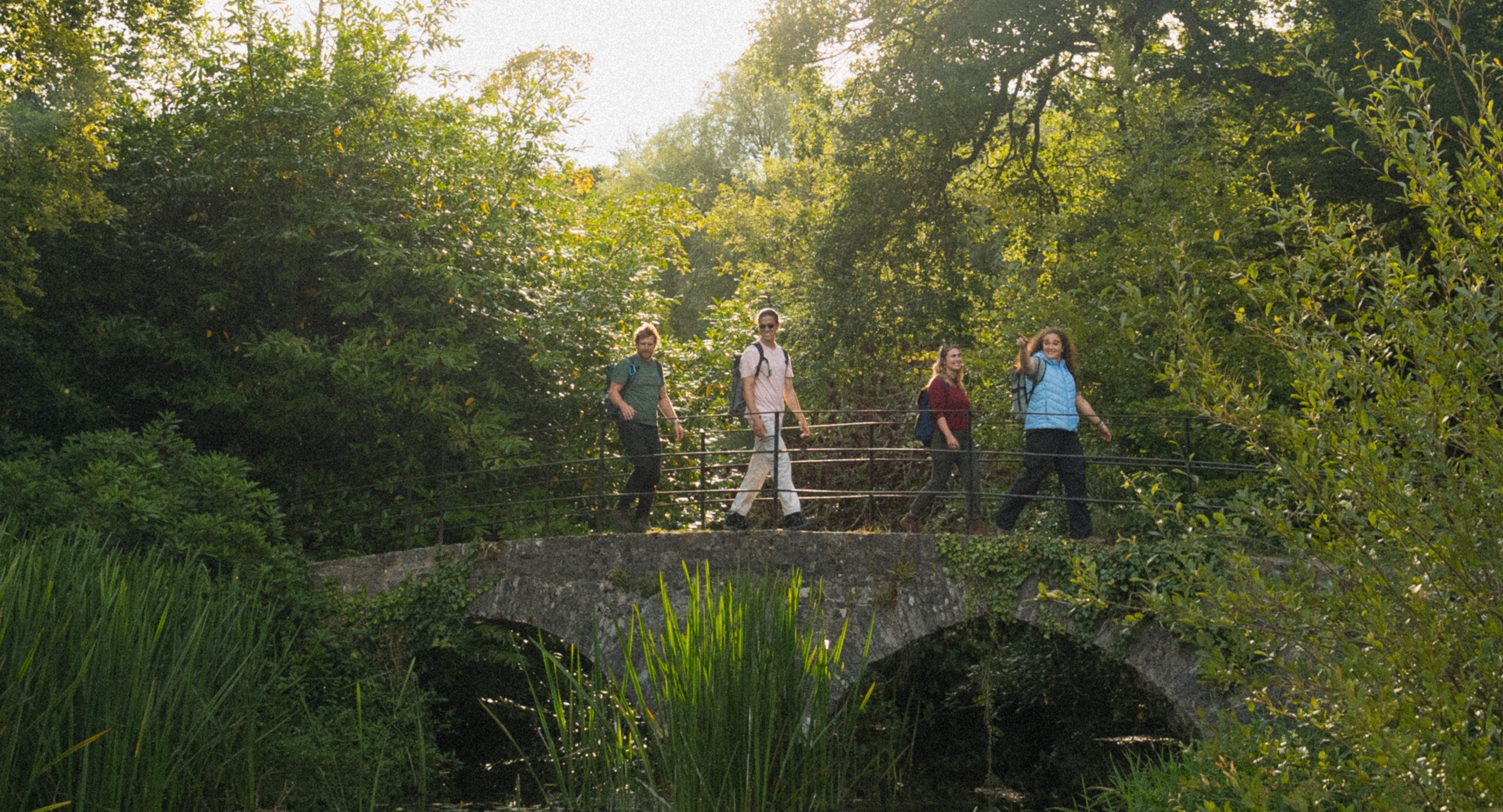 People walking in Ballyhoura, Co Limerick