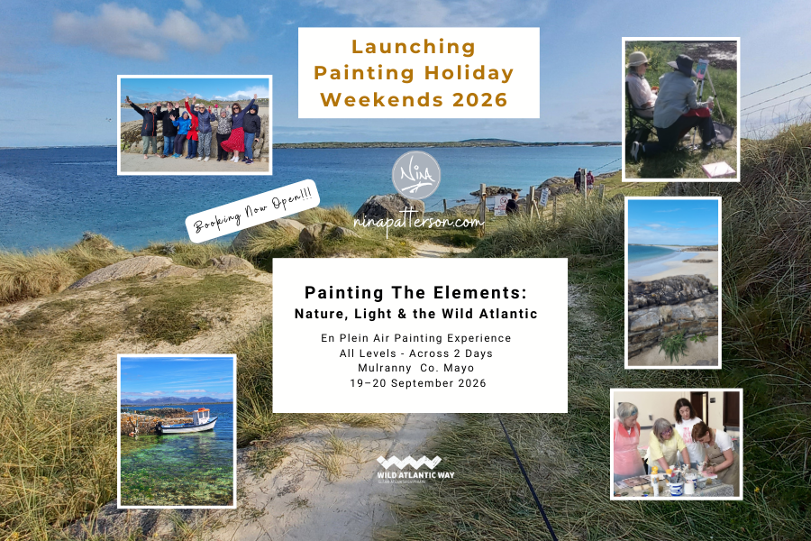 Painting the Elements: Nature, Light & the Wild Atlantic - Mulranny Co. Mayo Sat 19th & Sun 20th Sept ’26