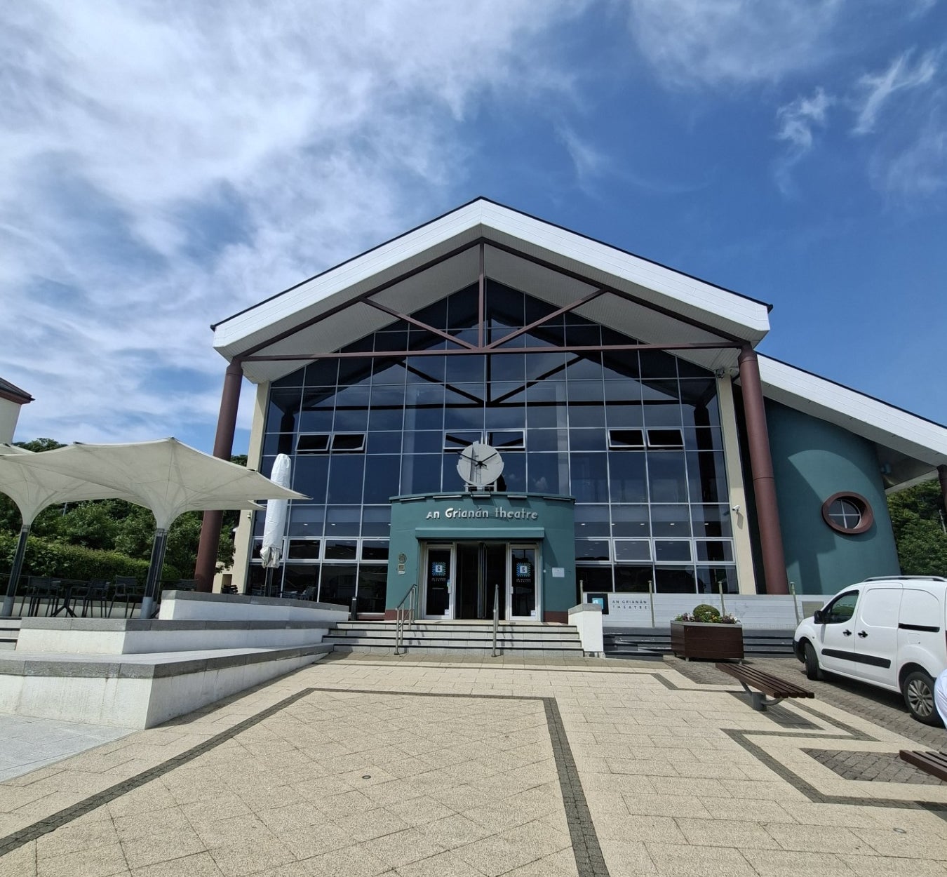 Exterior of the building that Letterkenny Tourist Information Centre is located in