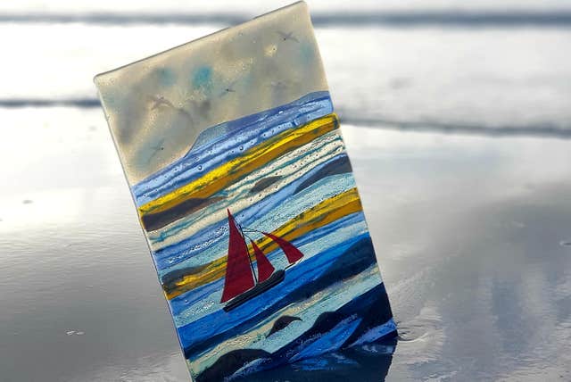 Connemara Blue Artisan Glass