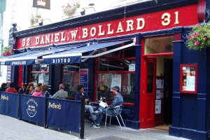 Bollards Bar Exterior