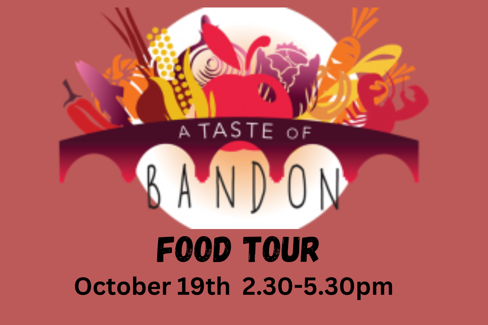 Food tour visiting some of Bandon's best eateries.