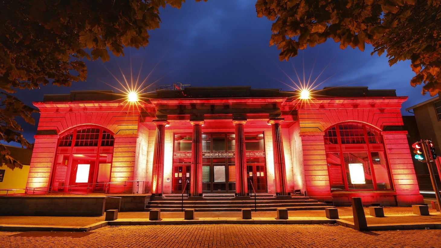 Enjoy a performance at the Town Hall Theatre in Galway City.