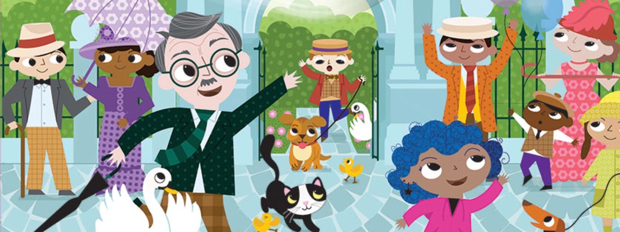 children's illustration for event