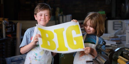 A variety of arts and crafts available throughout the day.