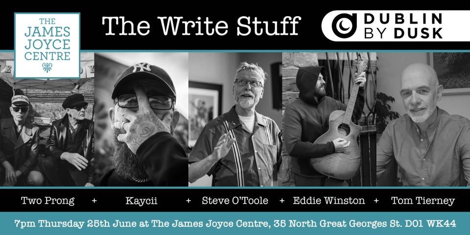 Header for The Write Stuff event