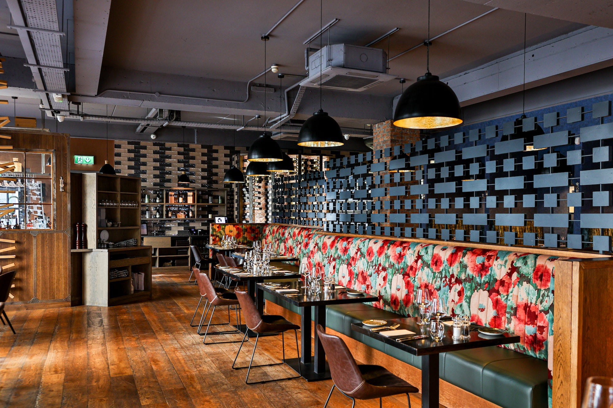 Interior view of Kelly's Steakhouse in the Midland's Park Hotel, Co Laois