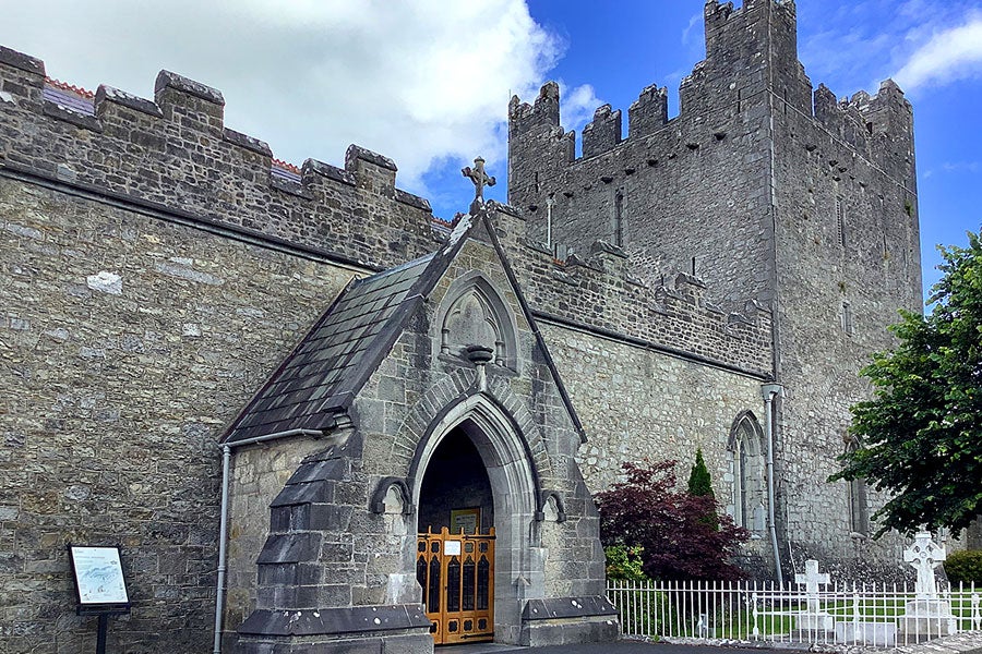 Exterior of Holy Trinity Abbey Church Adare County Limerick