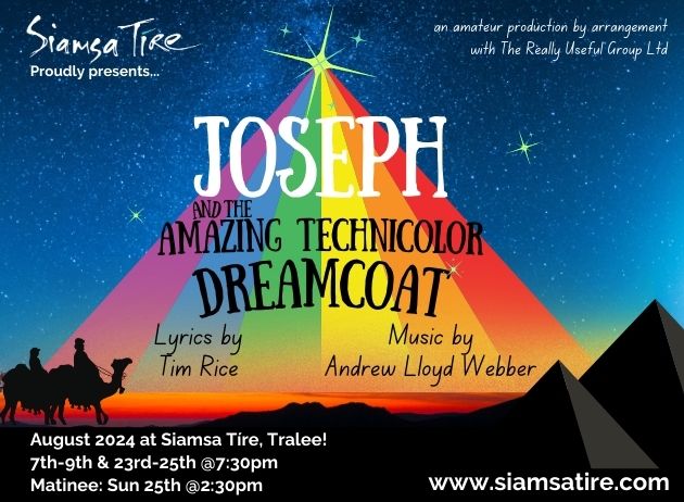 Joseph and the Amazing Technicolor Dreamcoat live at Siamsa Tíre Theatre Tralee