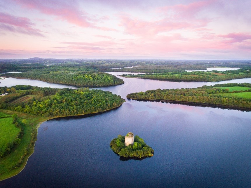 A view of Clough Oughter and Killykeen