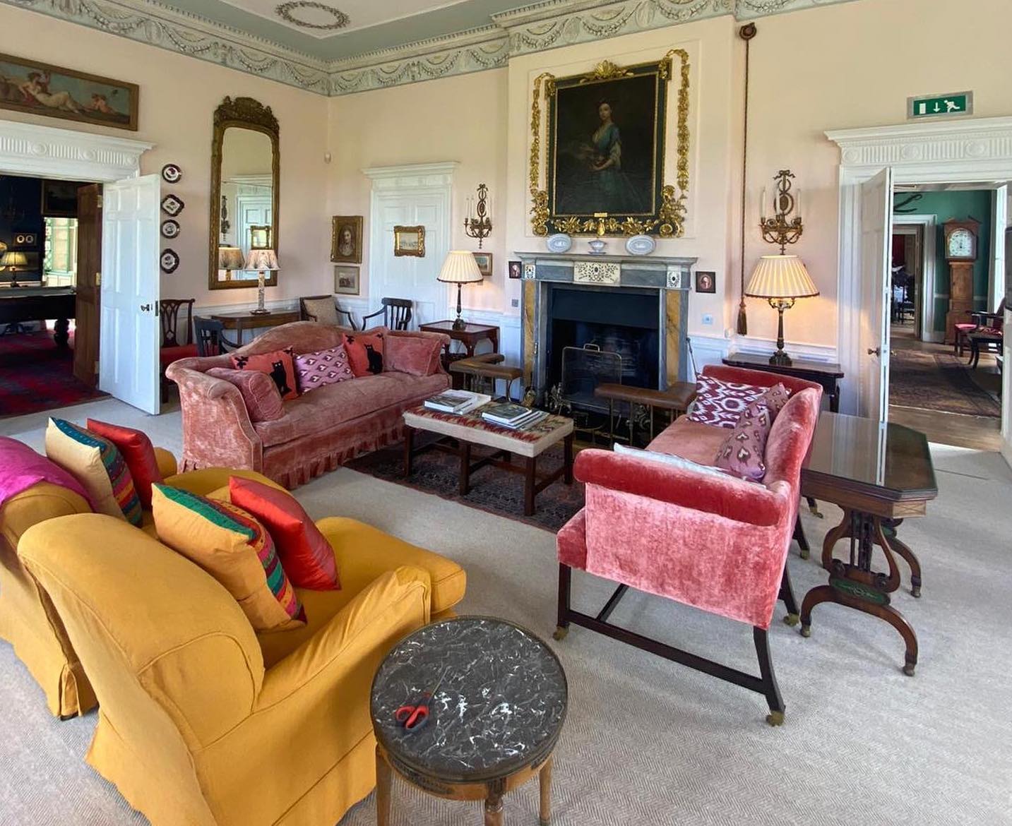 Inside Glin Castle, Co Limerick