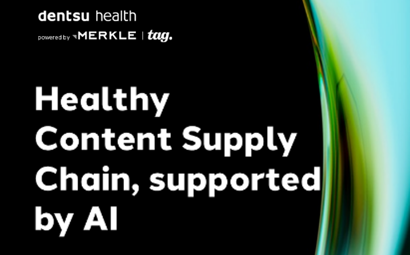 Your “Healthy Content Supply Chain”, supported by AI