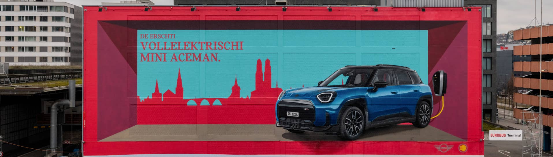 MINI Mural in Zurich