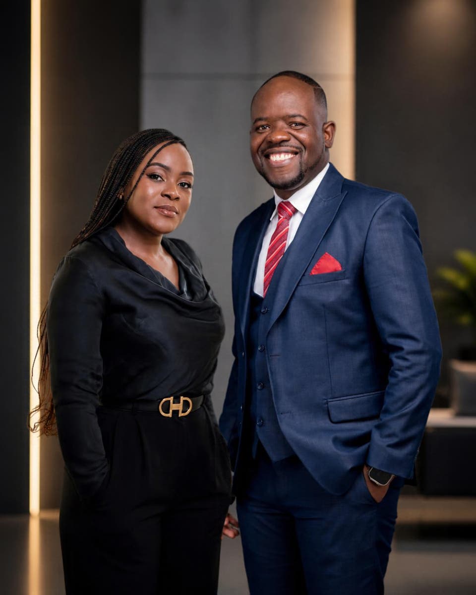 Chishimba Musonda, MD dentsu Zambia and George Damson, MD Blitz Interactive Agency Malawi