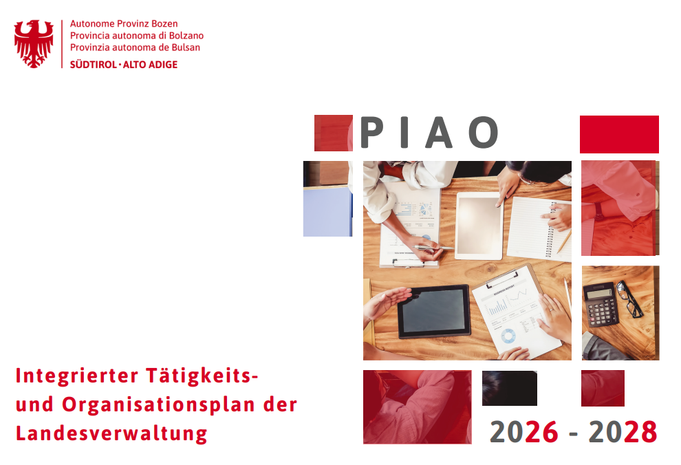 Integrierter Tätigkeits- und Organisationsplan der Landesverwaltung 2026-2028