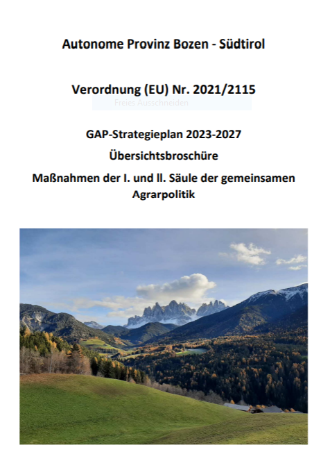 Agrarwirtschaft: GAP-Strategieplan 2023-2027