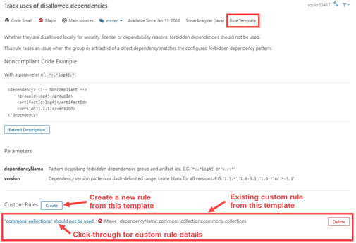 Rules Page Example Rules