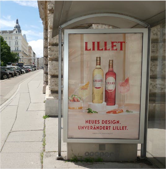 Lillet Summer Campaign Austria Wien - OOH
