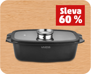 Pekáč se skleněnou poklicí 32 cm
Sleva 60 %