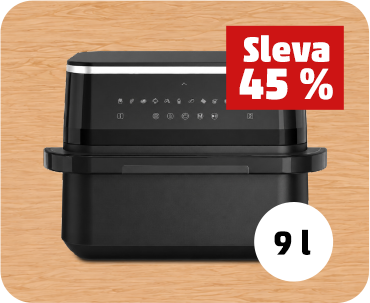 Horkovzdušná fritéza 9 l
Sleva 45 %