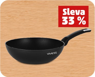 Pánev wok 28 cm
Sleva 33 %